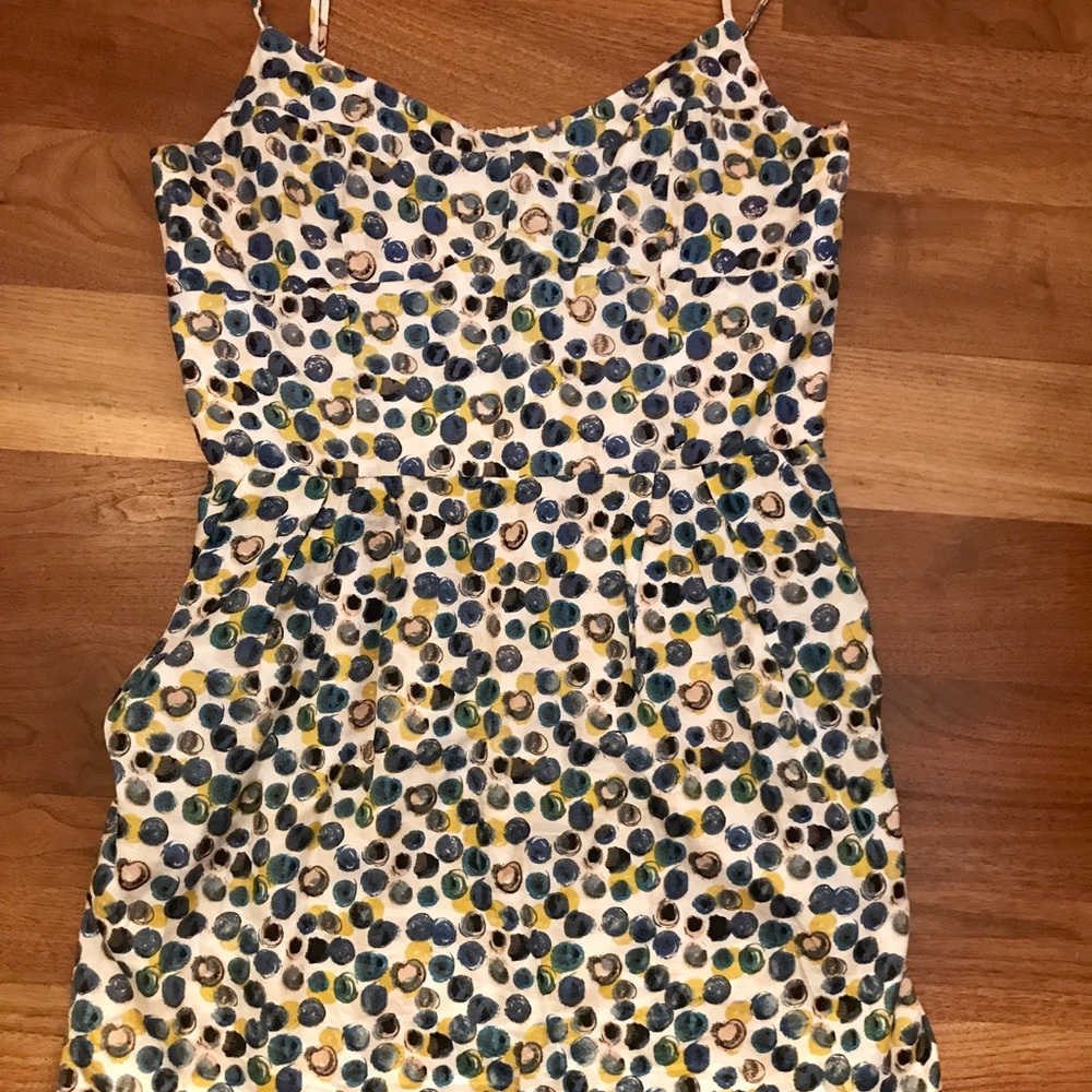 BCBGeneration Printed Spaghetti Strap Dress